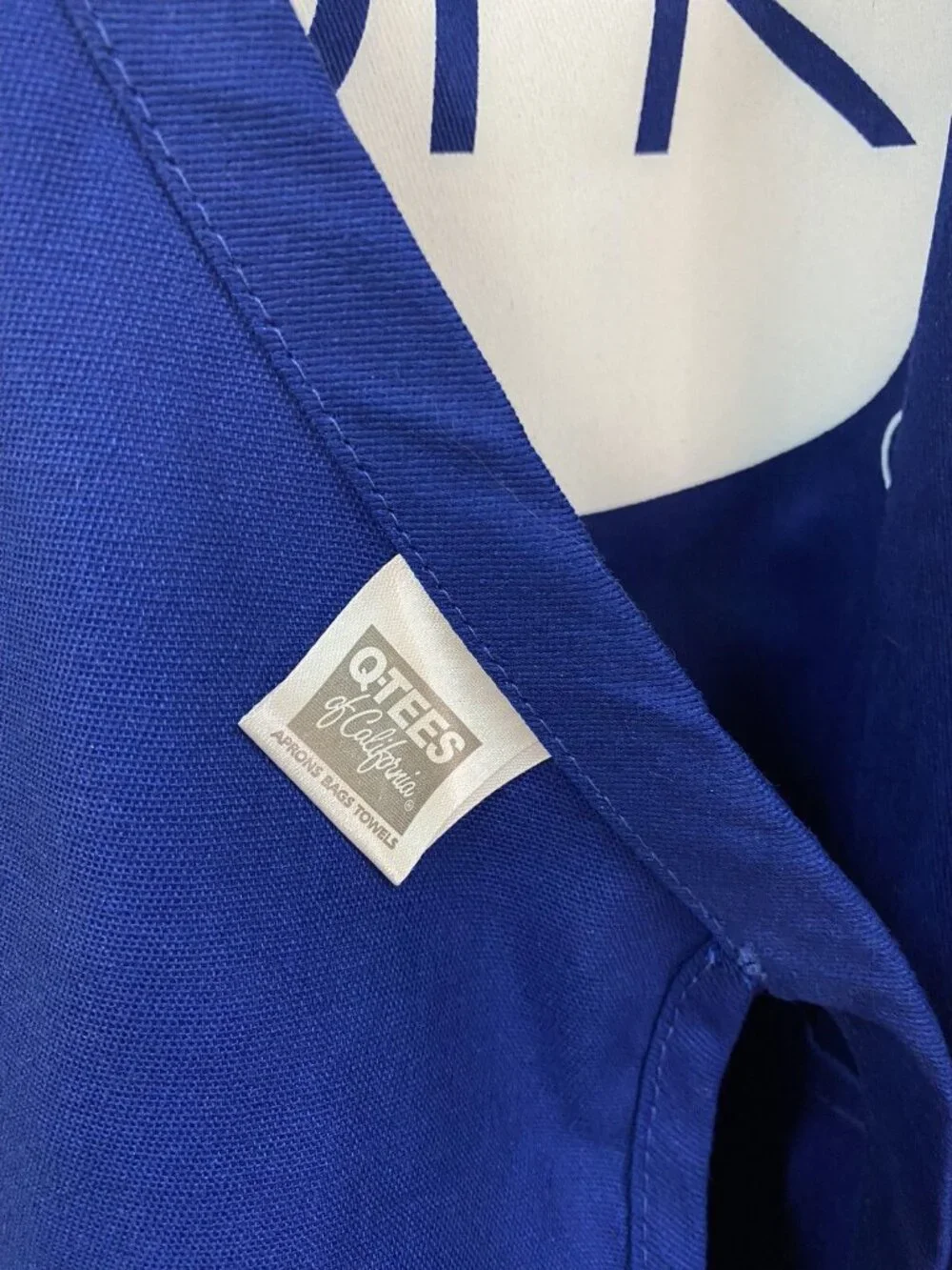 Blue Apron National Pork Board Logo Q Tees of California